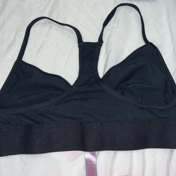 Savage x Philly bra bralette black with purple logo - Picture 4 of 6